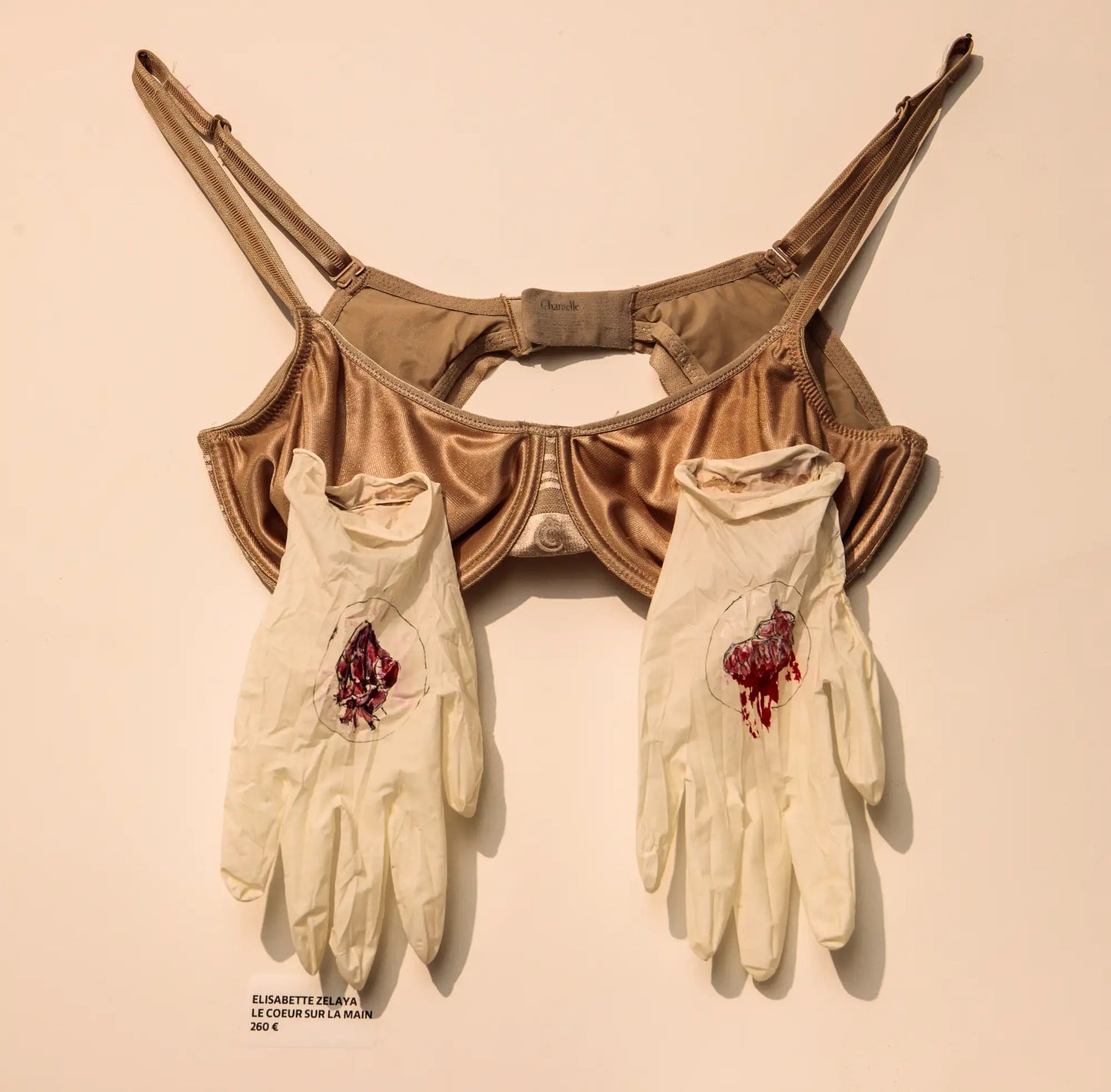 Elisabette Zelaya : Le coeur sur la main - Œuvres d'art