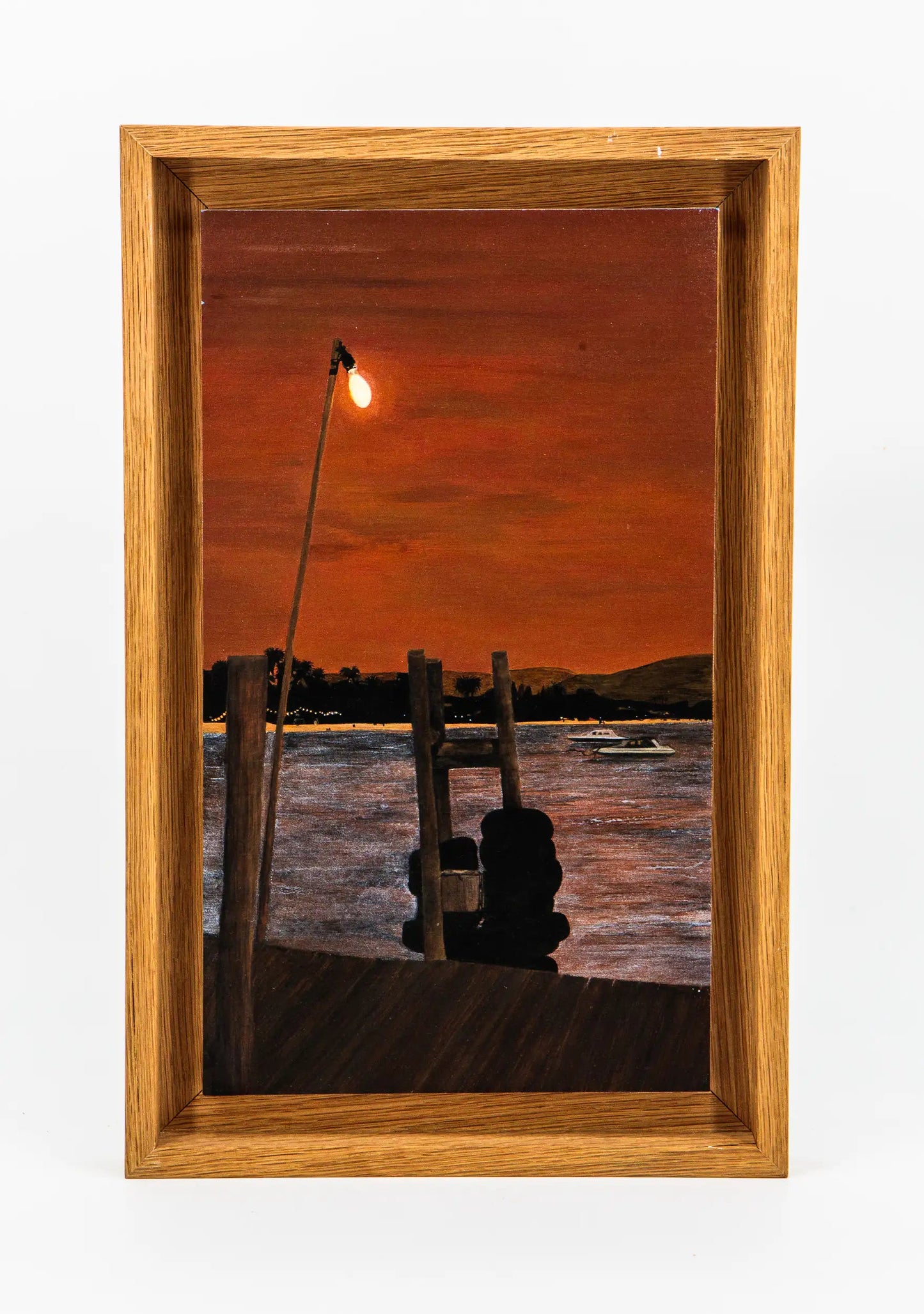 Emilie Bitauld : Untitled 13 (Tsunami of Love 3) - Série Lampposts - Tableau