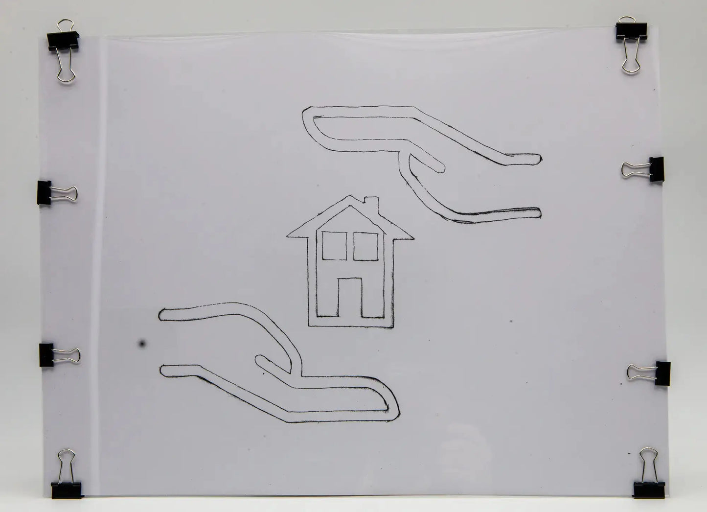 Paul Gonzalez-Hyper : "Sans titre" - Tableau