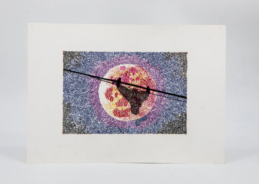 Damien Ruvet : Eclipse lunaire -  Tableau