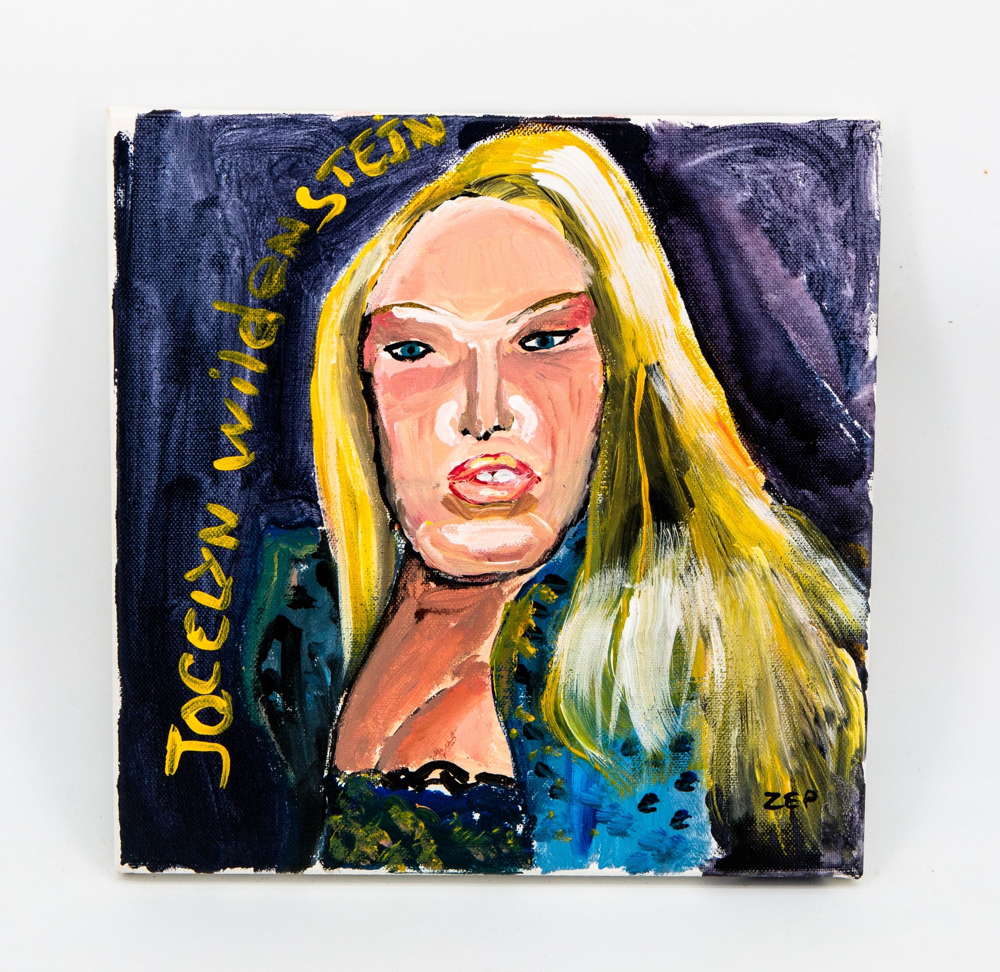 Elisabette Zelaya : Jocelyn Wildenstein -  Tableau