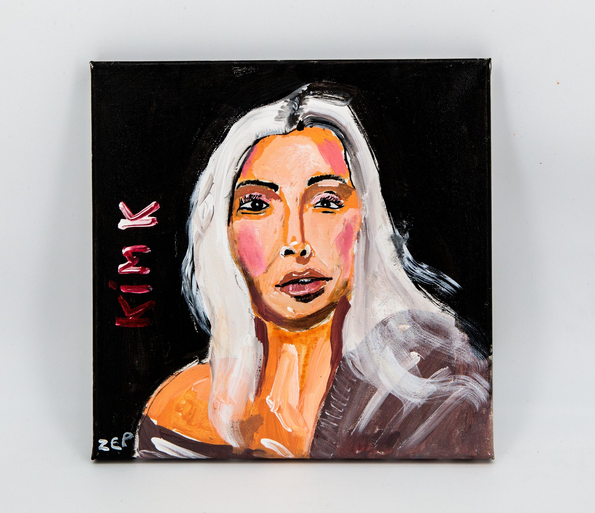 Elisabette Zelaya : Kim Kardashian -  Tableau