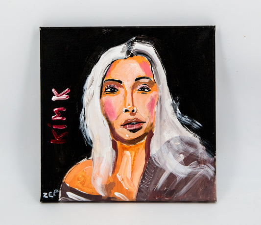 Elisabette Zelaya : Kim Kardashian -  Tableau
