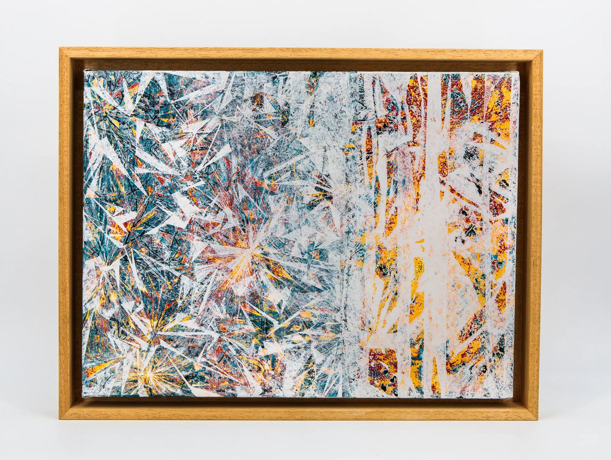 Émilie Bitauld : Untitled 39 (Jeu) - Série Petits papier -  Tableau