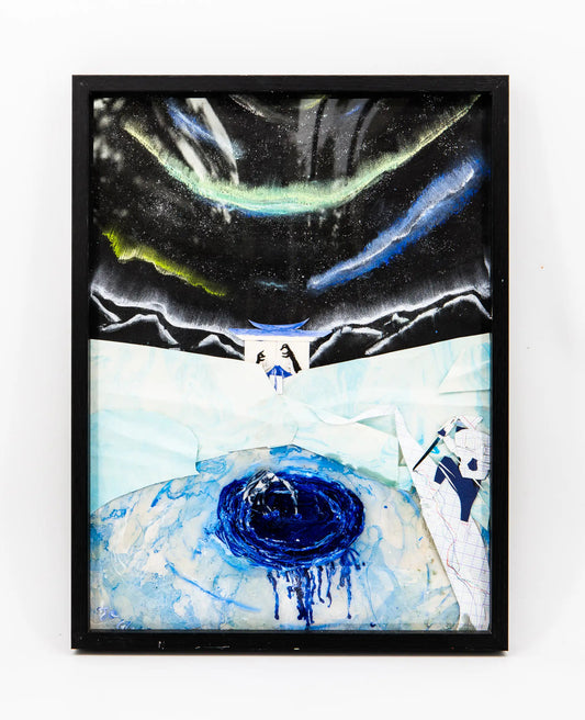 Jo Glacius : Encre crée -  Tableau