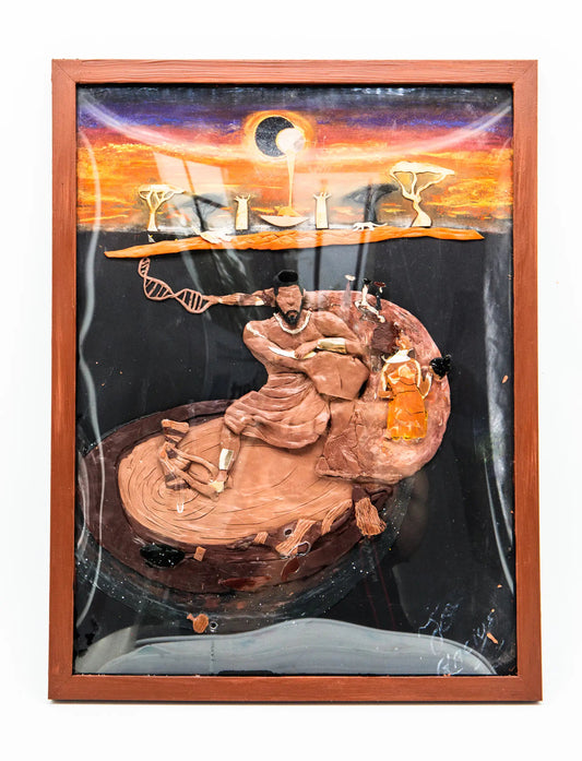 Jo Glacius : L'homme d'argile -  Tableau