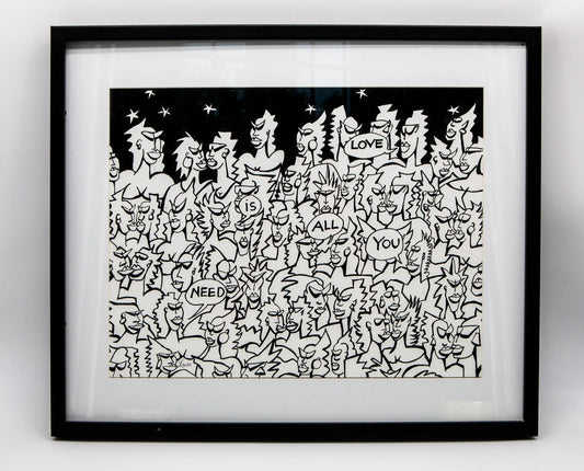 Lyonel Kouro : All you need is love - Tableau