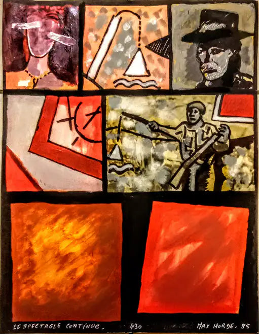 Max Horde : Le spectacle continue page 430 -  Œuvres d'art