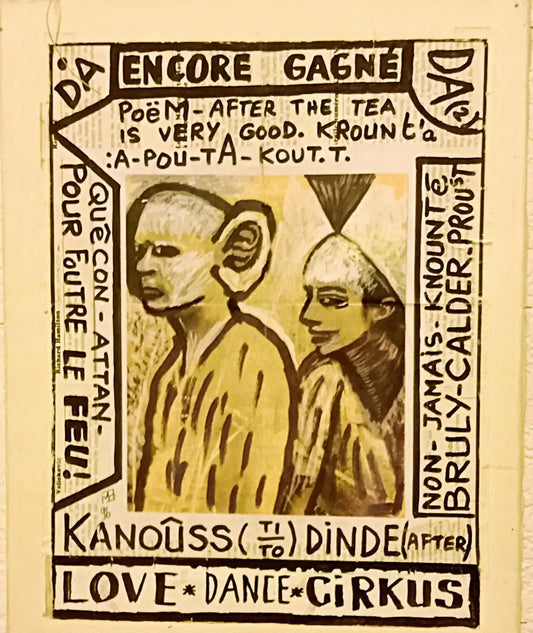 Max Horde : Encore gagné (copie signée) - Tableau