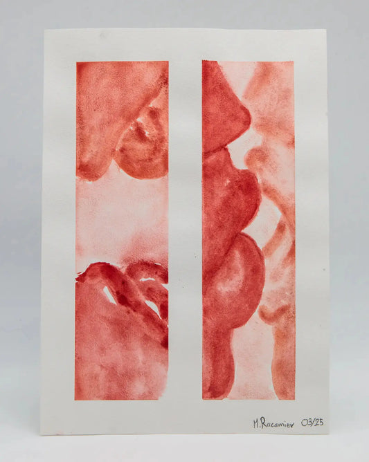 Milan Racamier : "sans titre" - Tableau