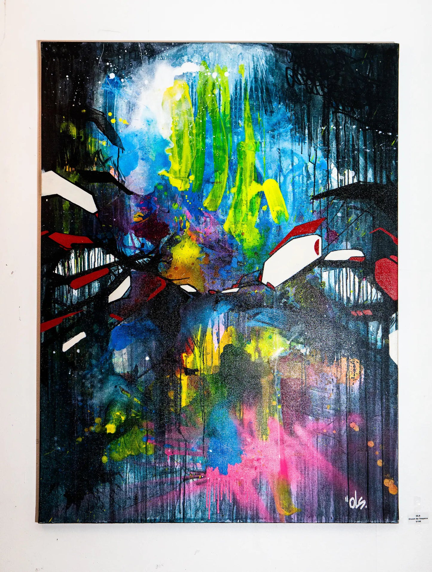 Ols : Clown de l'espace - Tableau