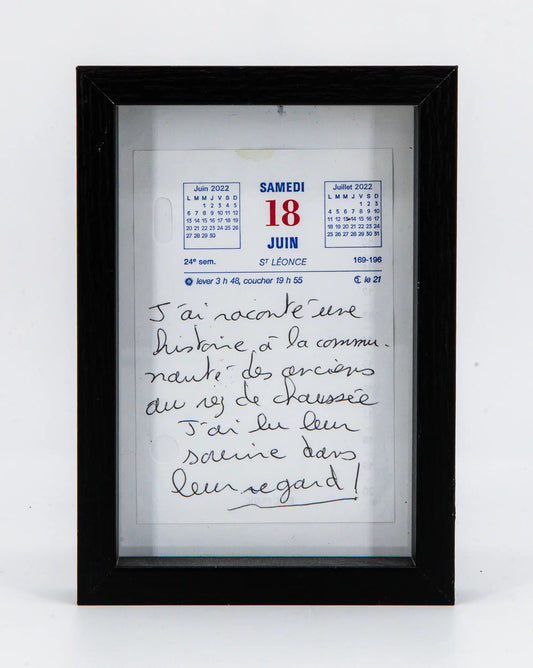 Paul-Luc Texier : Memo Texte 18 juin -  Tableau