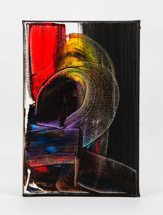 Rojamanee Rickmounie : Sans titre III -  Tableau