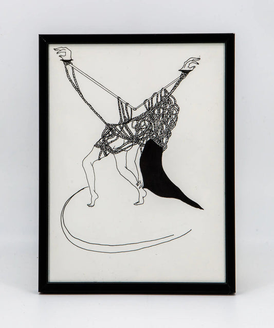 Sophie Pugnet : À corps perdu II -  Tableau